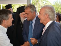 Παρουσία του Υπουργού Υγείας, Μάκη Βορίδη, στα εγκαίνια του ΚΥ Ραφήνας.